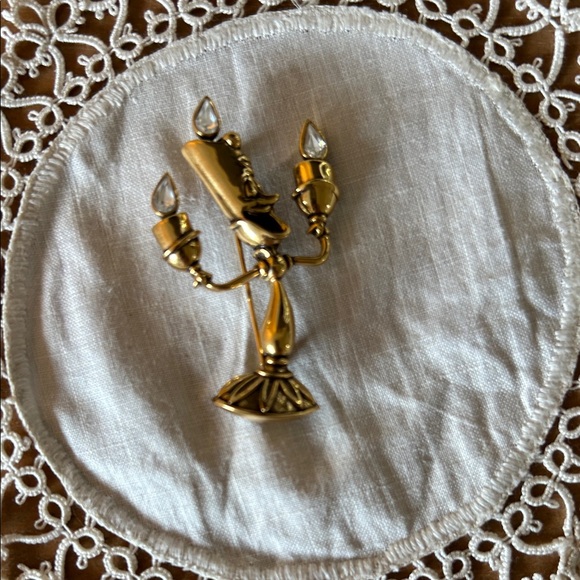 Disney Jewelry - Lumiere Candelabra Brooch